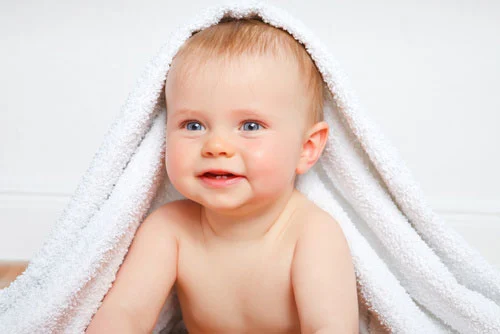 Bébé serviette de bain